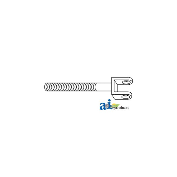 Clevis, Brake Rod 7" x1" x1"